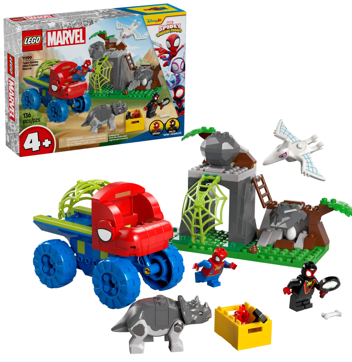 11199 Team Spidey Dino Crawler Rescue - LEGO Marvel