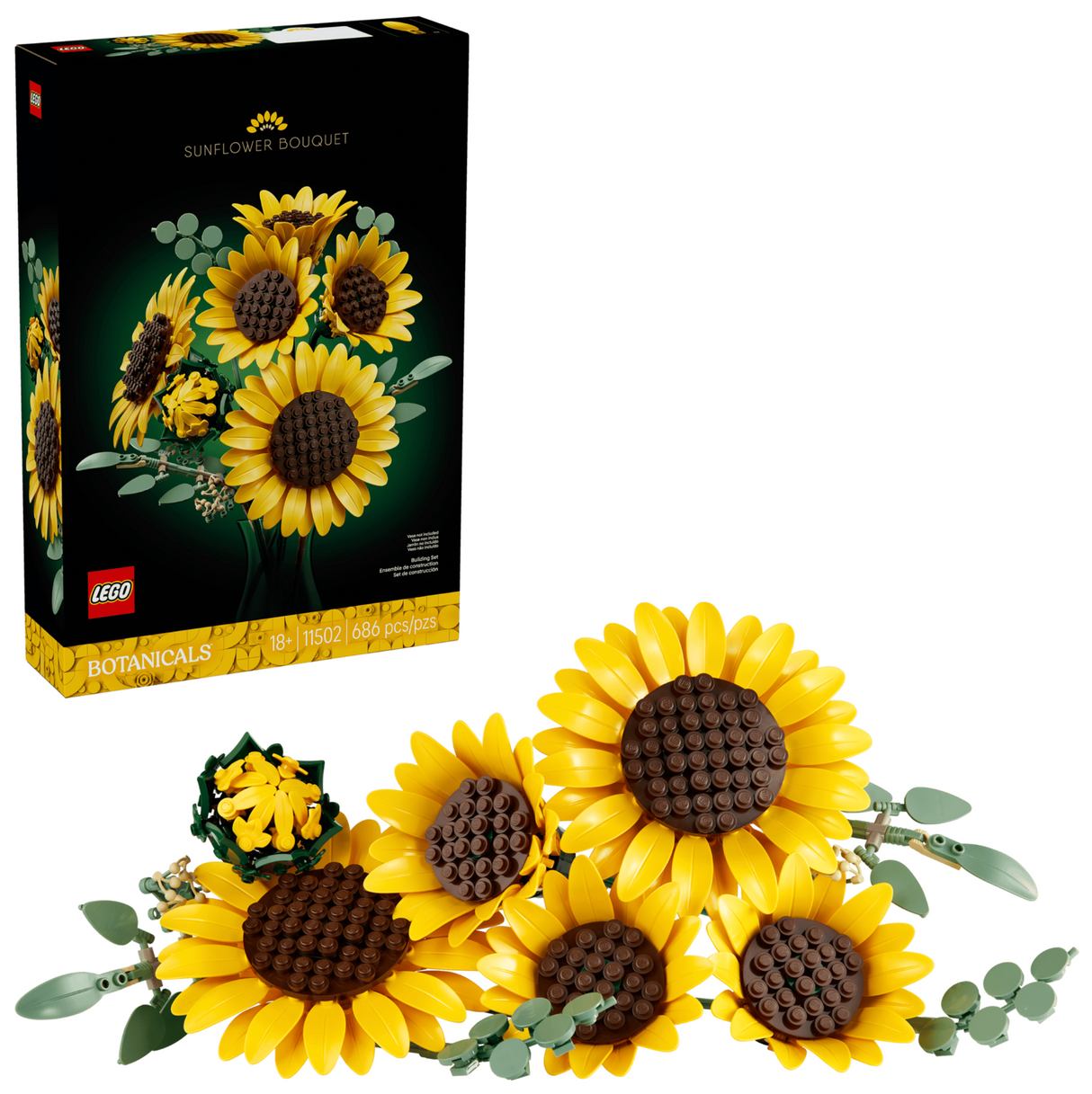 11502 Sunflower Bouquet - LEGO Botanicals