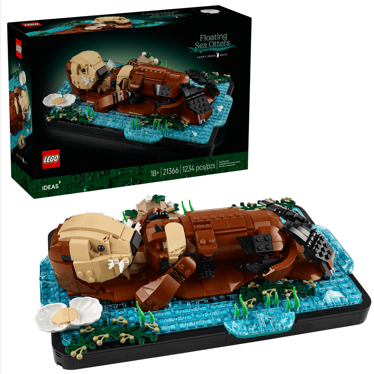 21366 Floating Sea Otters - LEGO Ideas