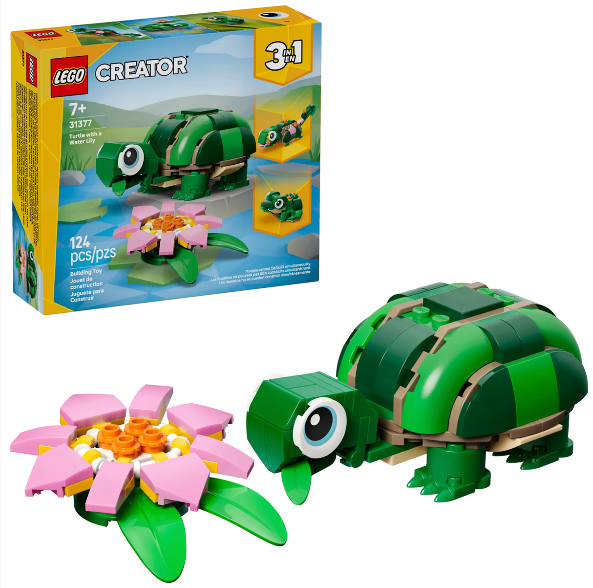 31377 Turtle with a Water Lily Flower - LEGO Creator LEGO®