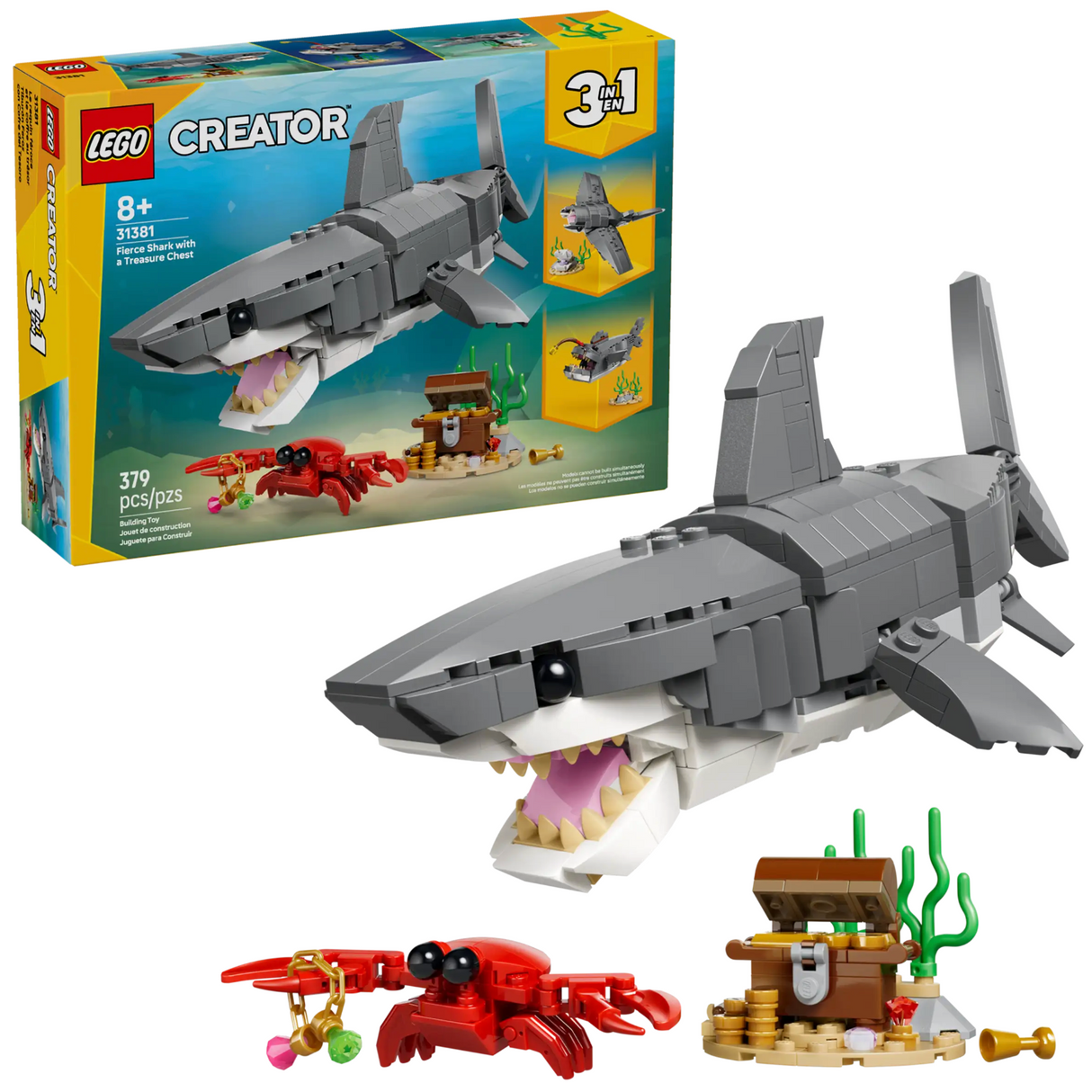 31381 Fierce Shark with Treasure Chest - LEGO Creator LEGO®