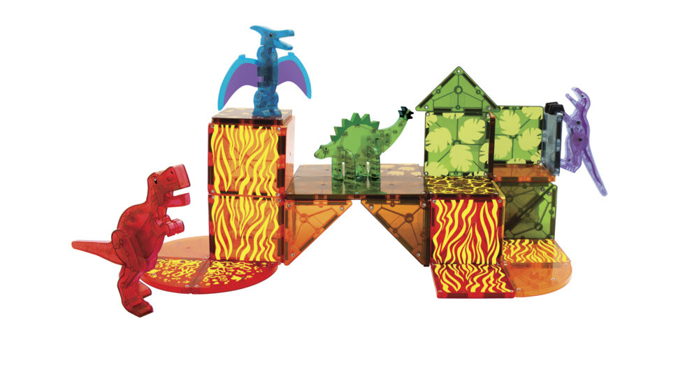 Magna-Tiles Dino World 40 Piece Set