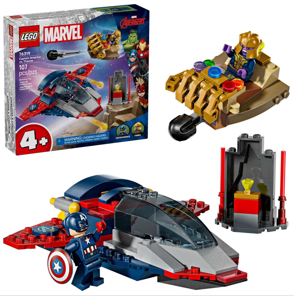 76319 Captain America vs Thanos - LEGO Marvel