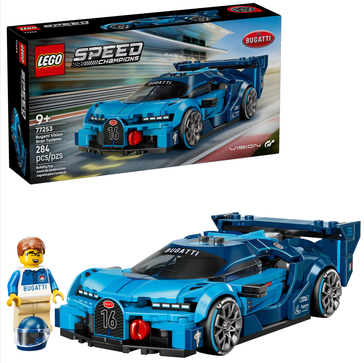 77253 Bugatti Vision GT Hyper Sports Car - LEGO Speed Champions