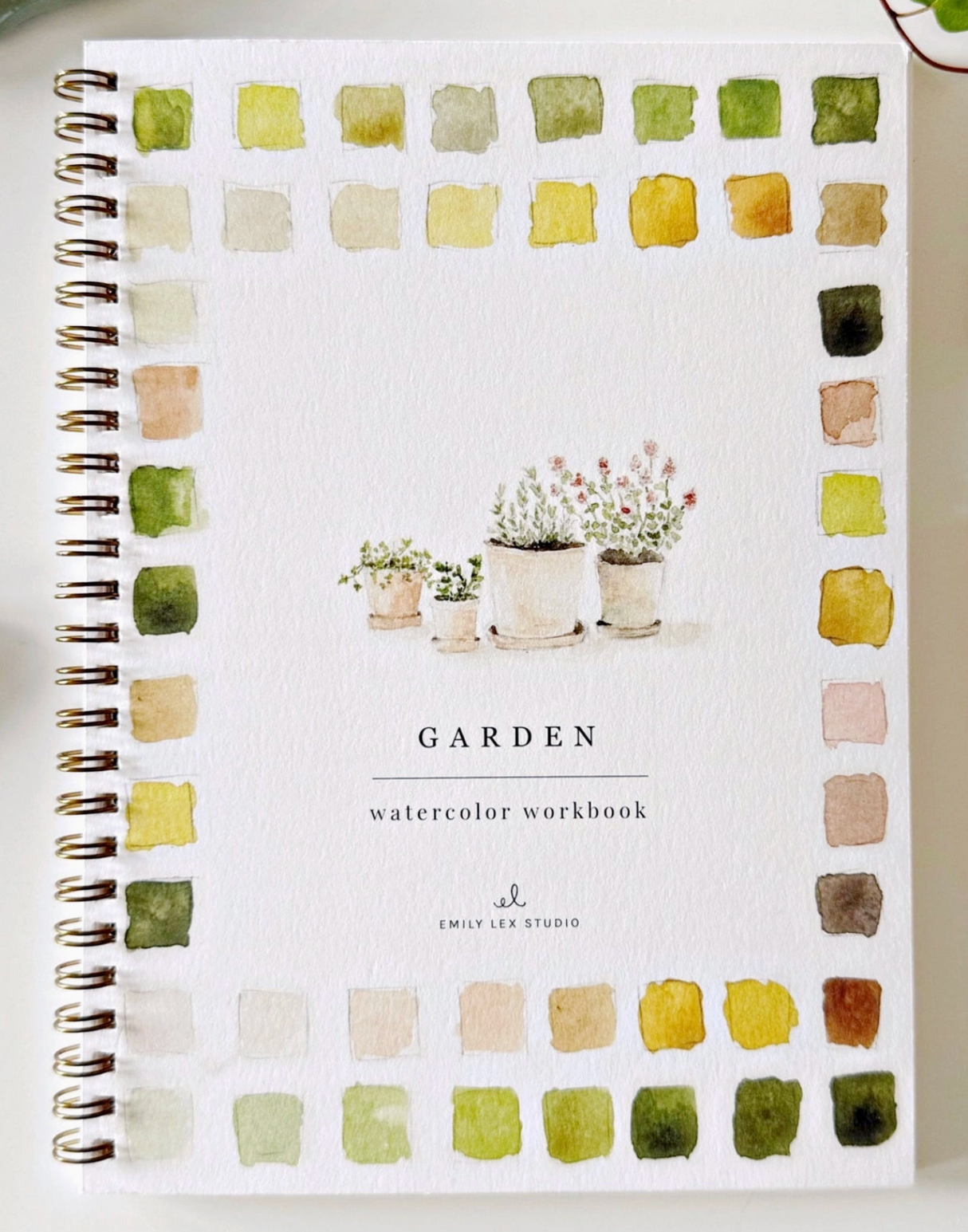 Garden Watercolor Workbook