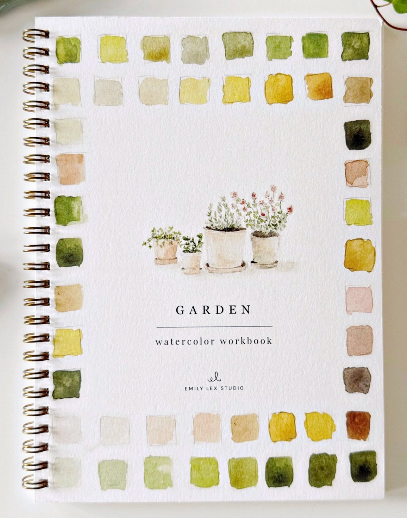 Garden Watercolor Workbook
