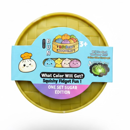 Mini Squishy Mystery Dumplings with Glitter and Orbeez Filling - Single - Random Pick!