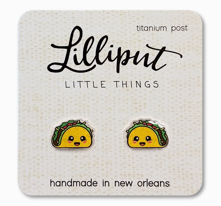Kawaii Taco Earrings
