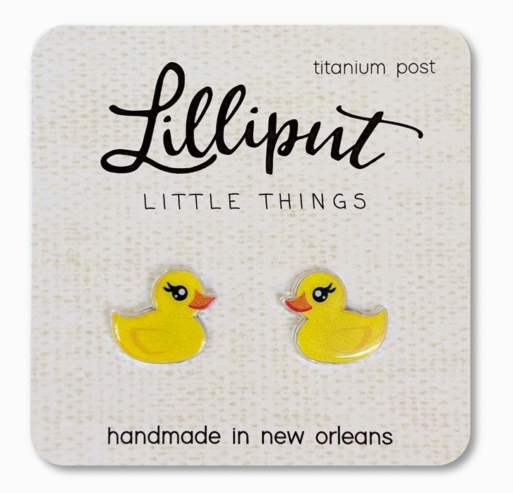 Rubber Ducky Earrings