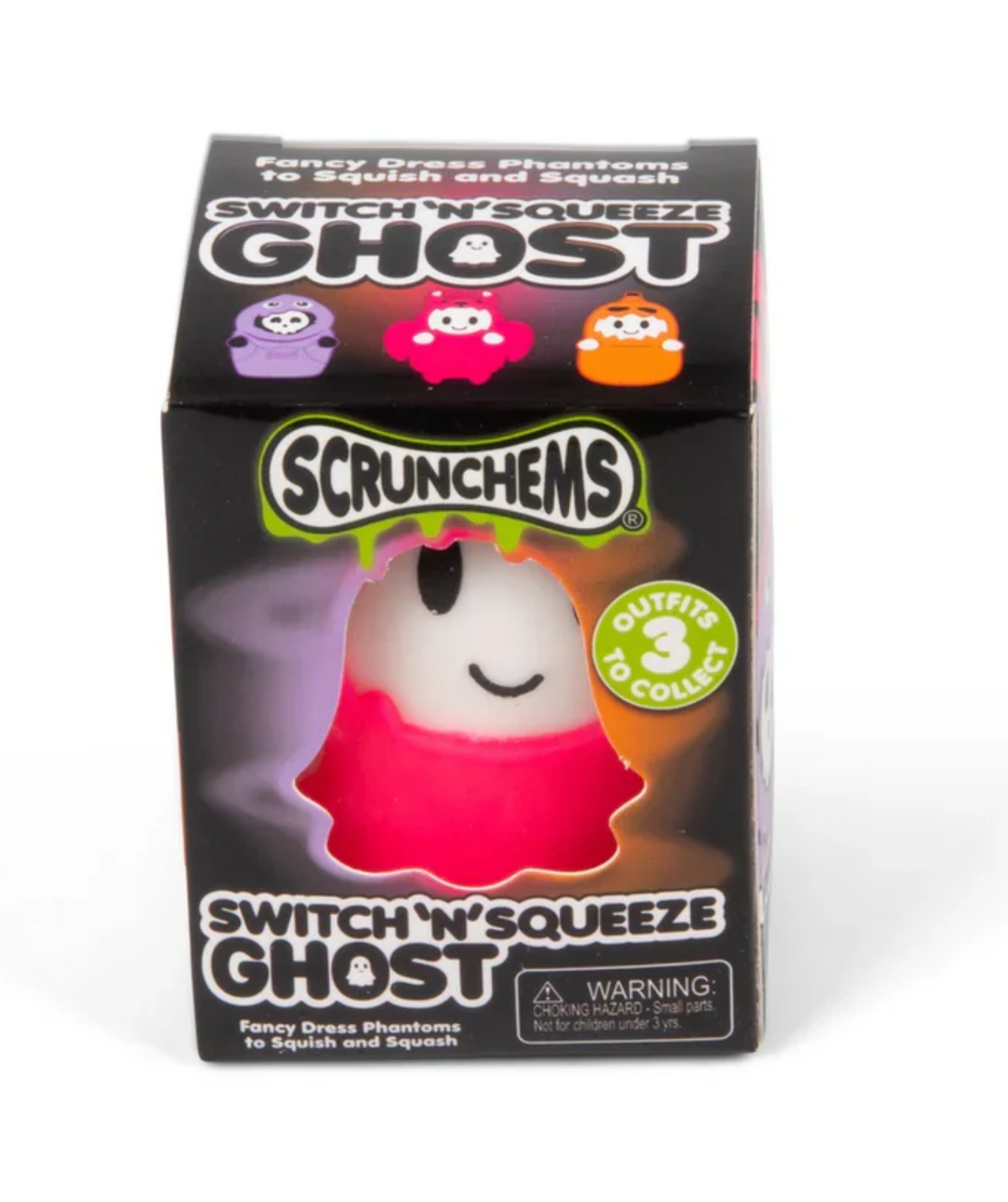 Scrunchems Switch N Squeeze Ghost Squishy