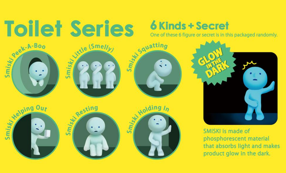 Smiski Toilet Series - Single - Blind Box