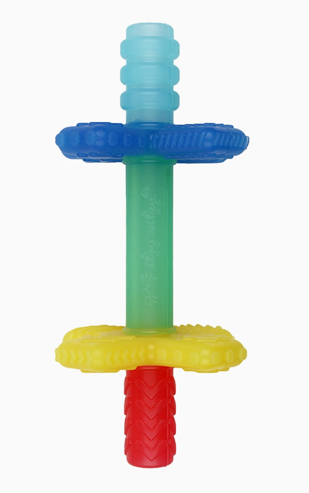 Teensy Tube Teether - Bright Rainbow Itzy Ritzy