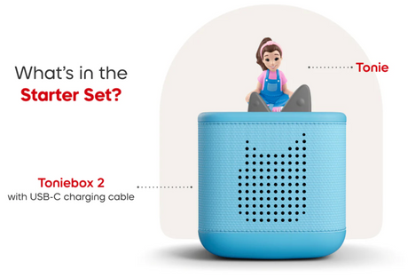 Toniebox 2 Ms. Rachel Starter Set - Sky Blue