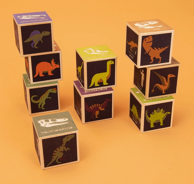 Uncle Goose Dinosaur Blocks