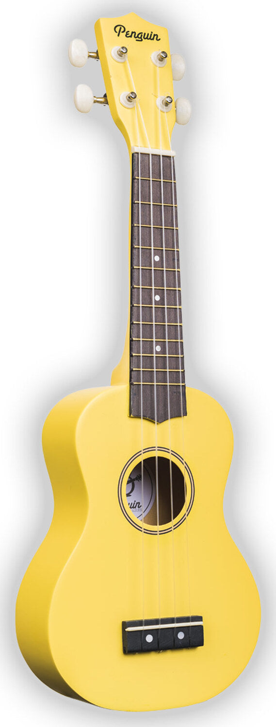 Penguin Tropical Ukulele, Soprano (Yellow)
