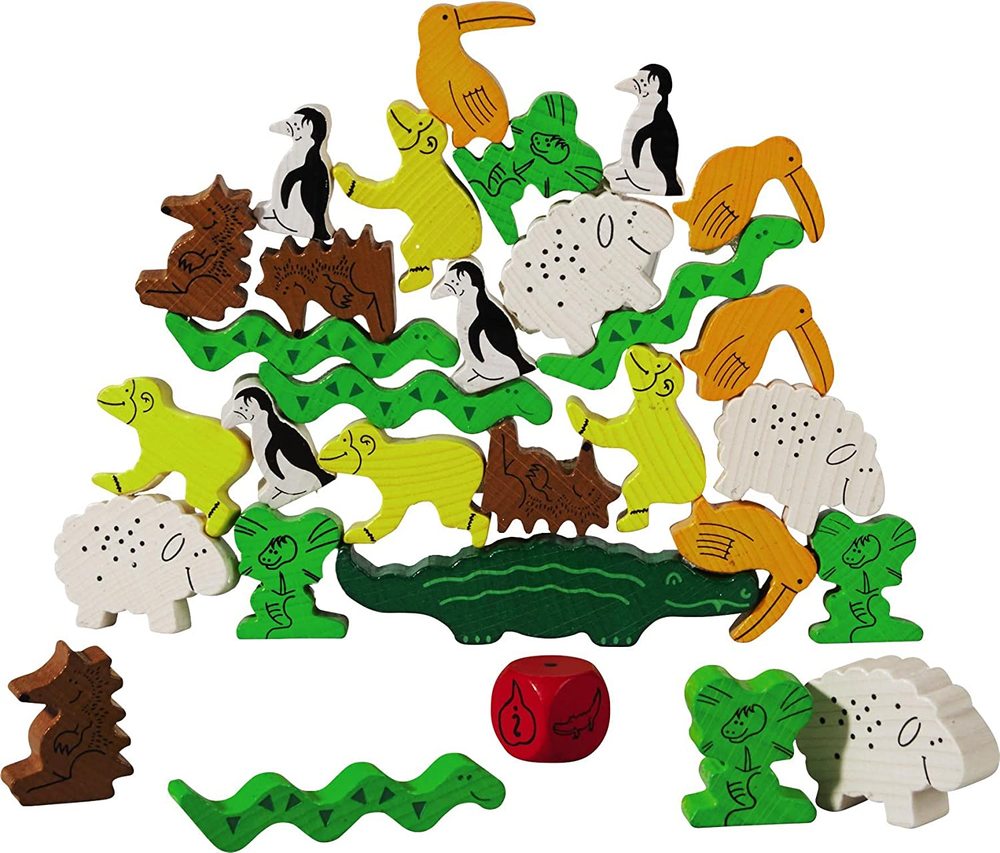 Animal Upon Animal Stacking Game