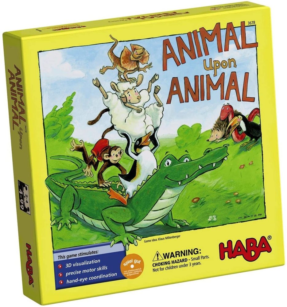 Animal Upon Animal Stacking Game