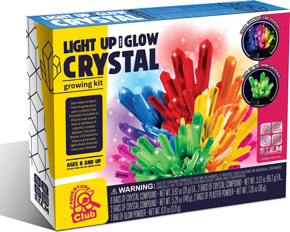 Ultimate Light-Up Crystal Growing Kit