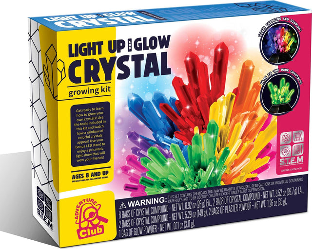 Ultimate Light-Up Crystal Growing Kit