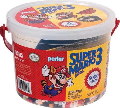 Perler Bucket - Super Mario Bros