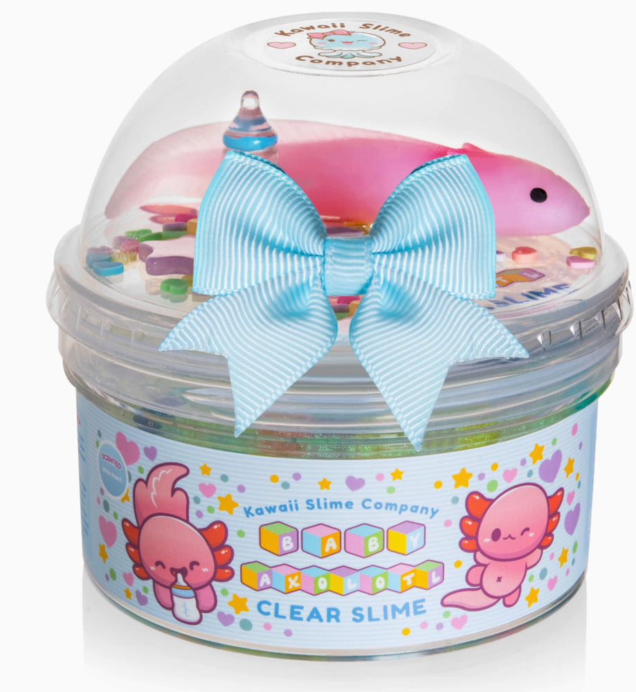 Baby Axolotl Clear Slime