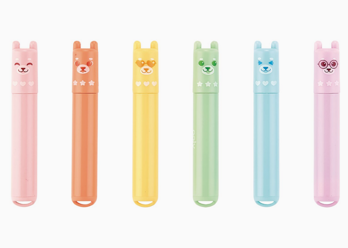 Beary Sweet Scented Mini Highlighters Creative Ooly (International Arrivals)