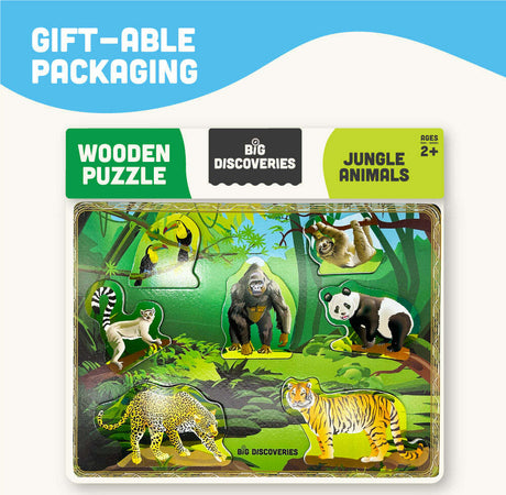 Wooden Puzzle - Jungle Animals