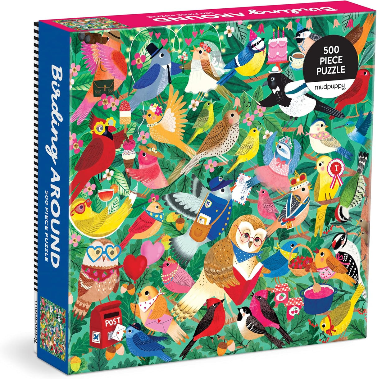 500 Piece Puzzle, Birding Around