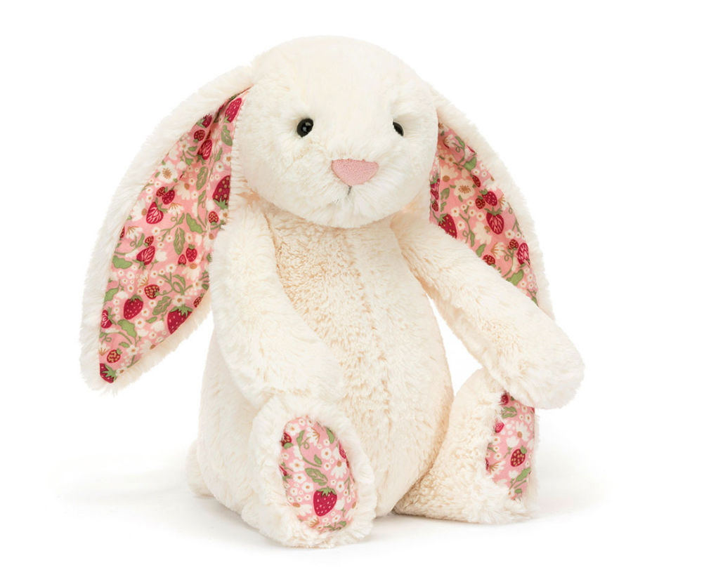 Blossom Cream Bunny Berry Original Jellycat