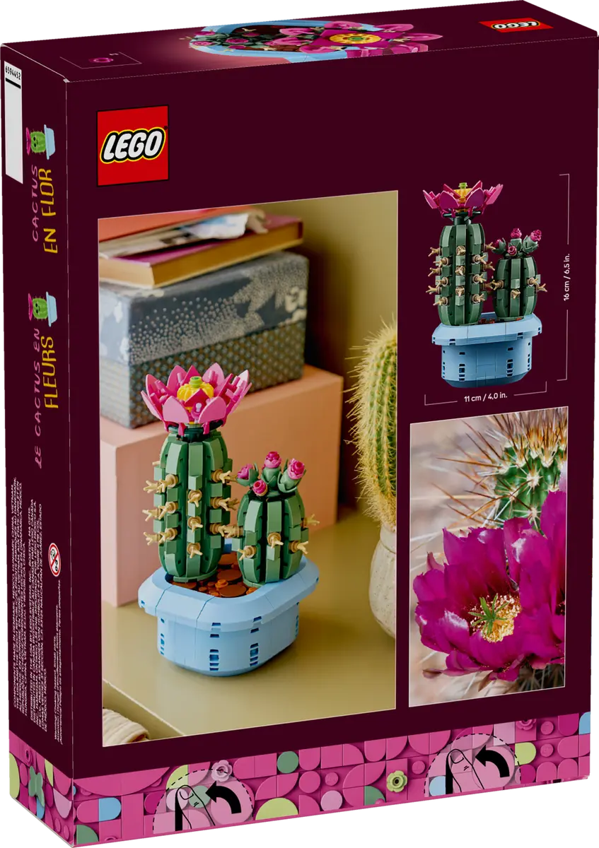 11509 Flowering Cactus - LEGO Botanical Collection LEGOĀ®