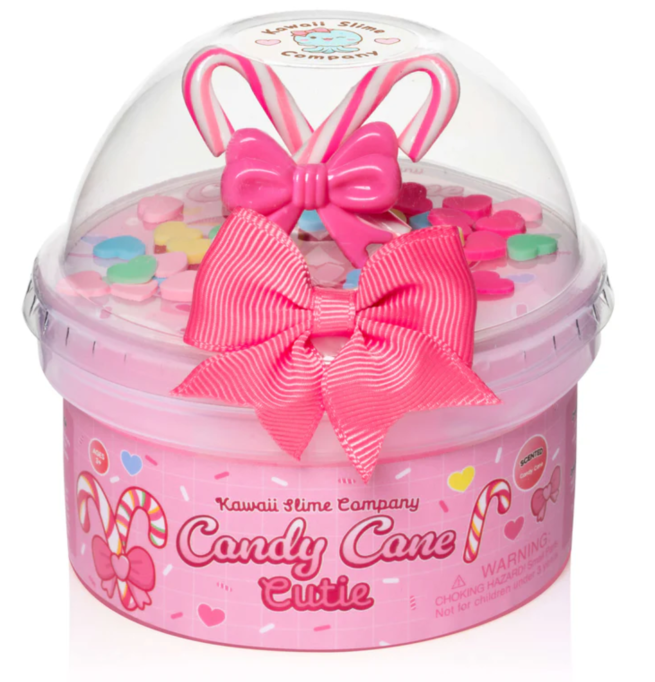 Candy Cane Cutie Butter Slime