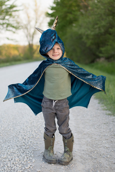 Starry Night Dragon Cape (Size 7-8)