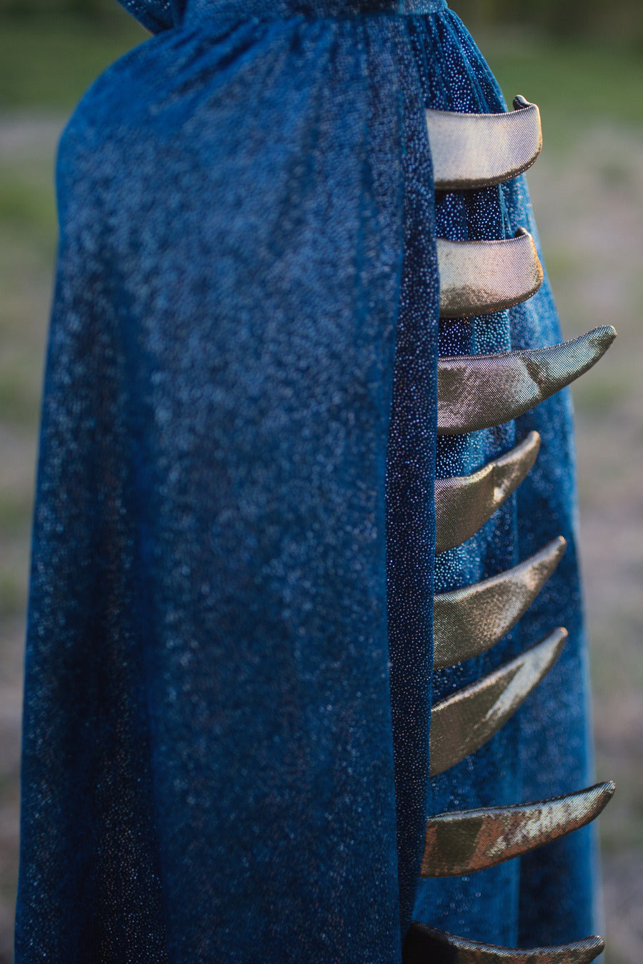 Starry Night Dragon Cape (Size 7-8)