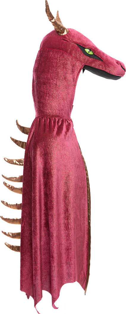 Red and Copper Starry Night Dragon Cape (size 5-6)