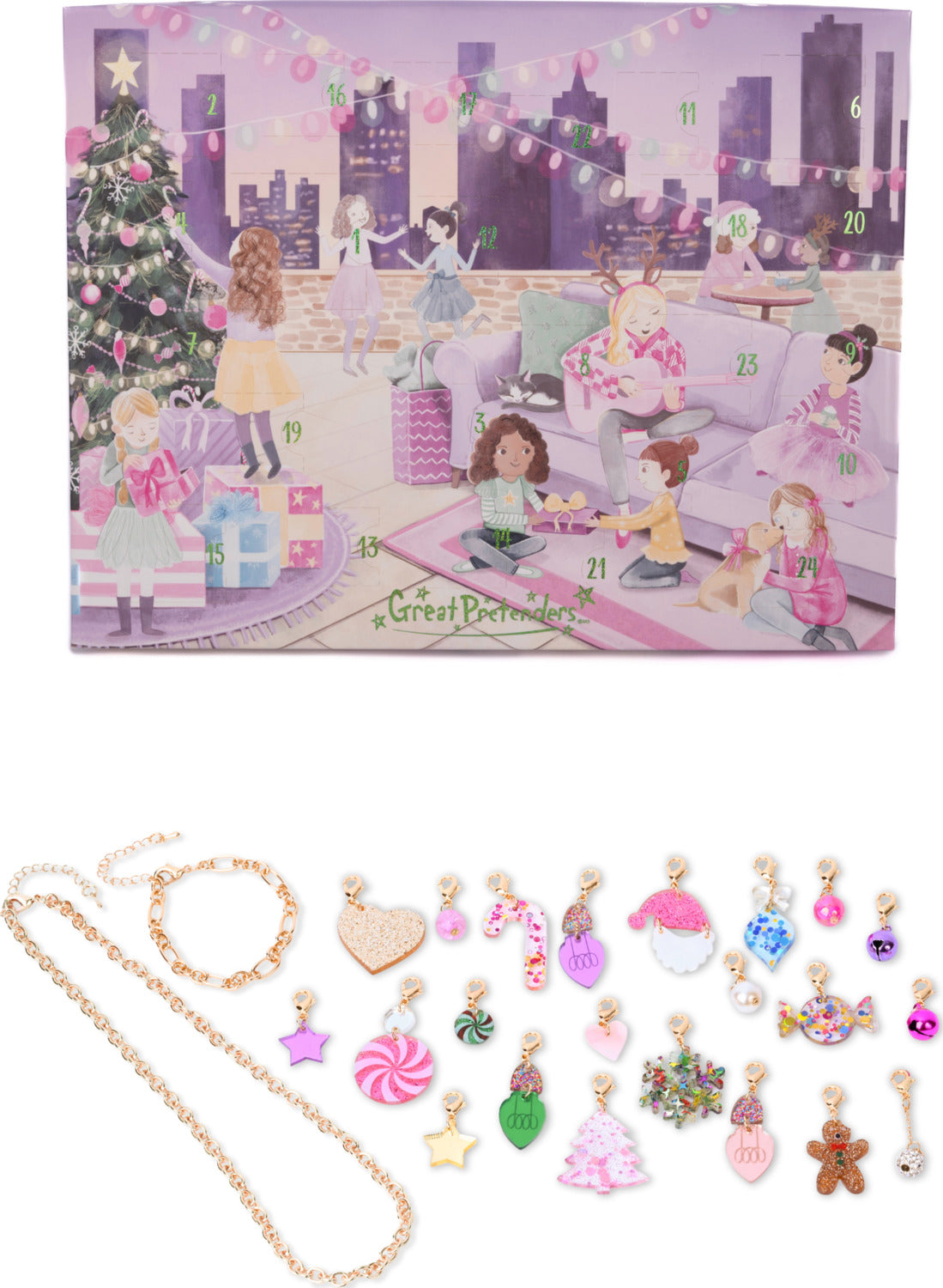 Build a Bracelet Advent Calendar - Holiday Party Fun Great Pretenders (Creative Education of Canada)
