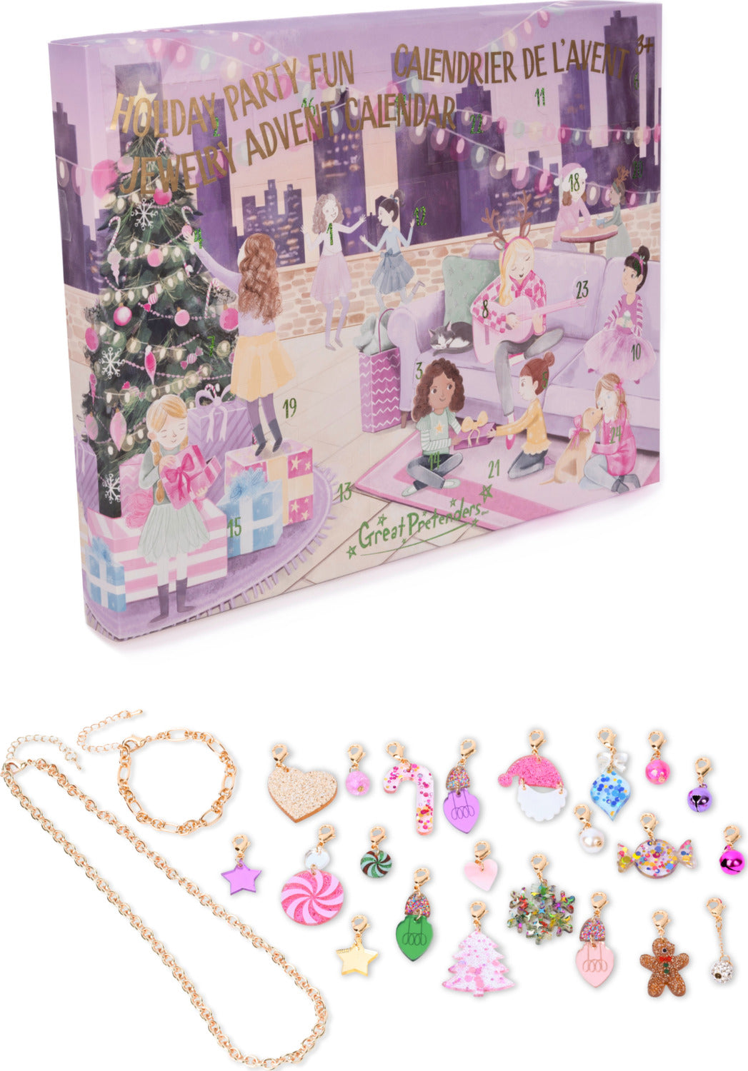 Build a Bracelet Advent Calendar - Holiday Party Fun Great Pretenders (Creative Education of Canada)