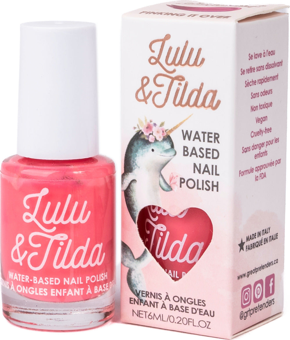 Pinking It Over Washable Nail Polish