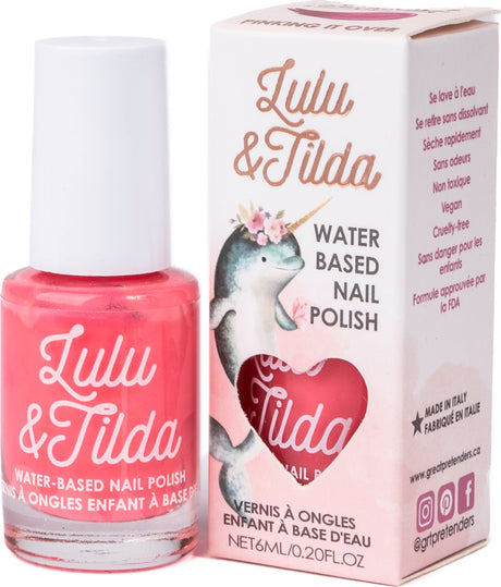 Pinking It Over Washable Nail Polish