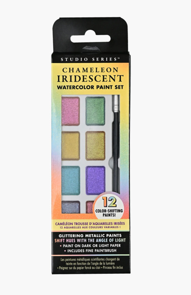 Chameleon Iridescent Watercolor Set Peter Pauper Press