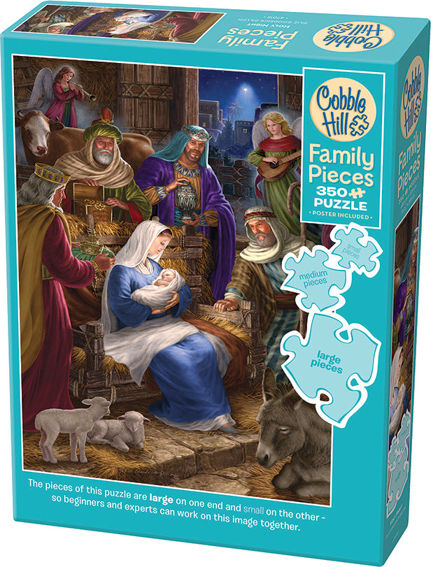 350 Piece Family Puzzle, Holy Night