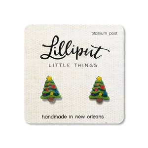 Christmas Tree Earrings