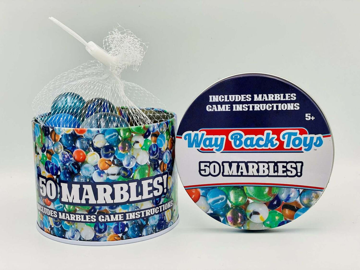 Marbles Tin Box - Way Back Toys
