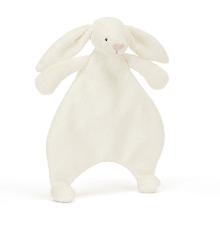 Bashful Cream Bunny Comforter