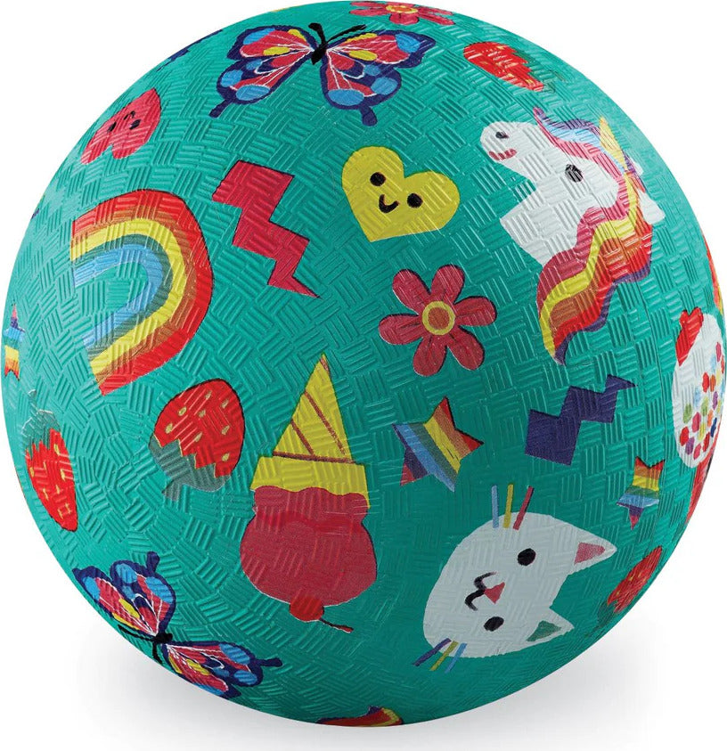 5" Smiley Playground Ball