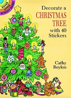 Decorate a Christmas Tree with 40 Stickers