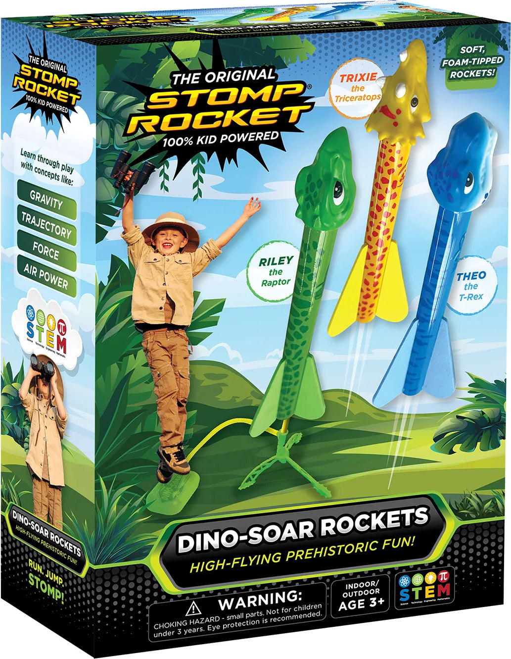 Dino-Soar Stomp Rocket