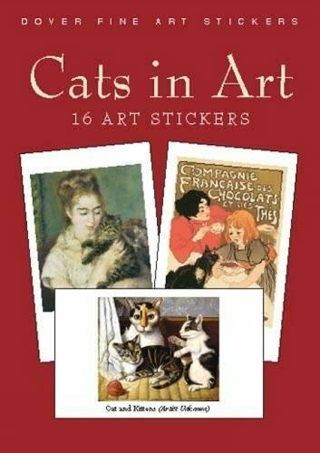 Cats in Art: 16 Art Stickers