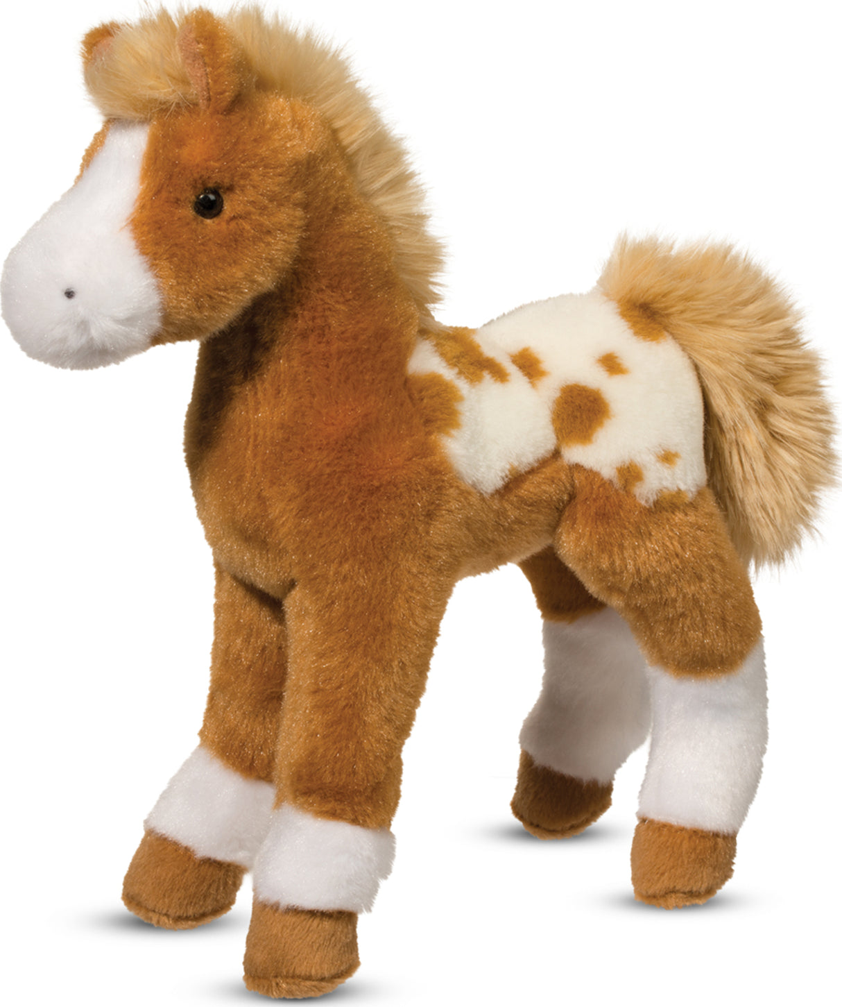 Freckles Golden Appaloosa Foal Plush