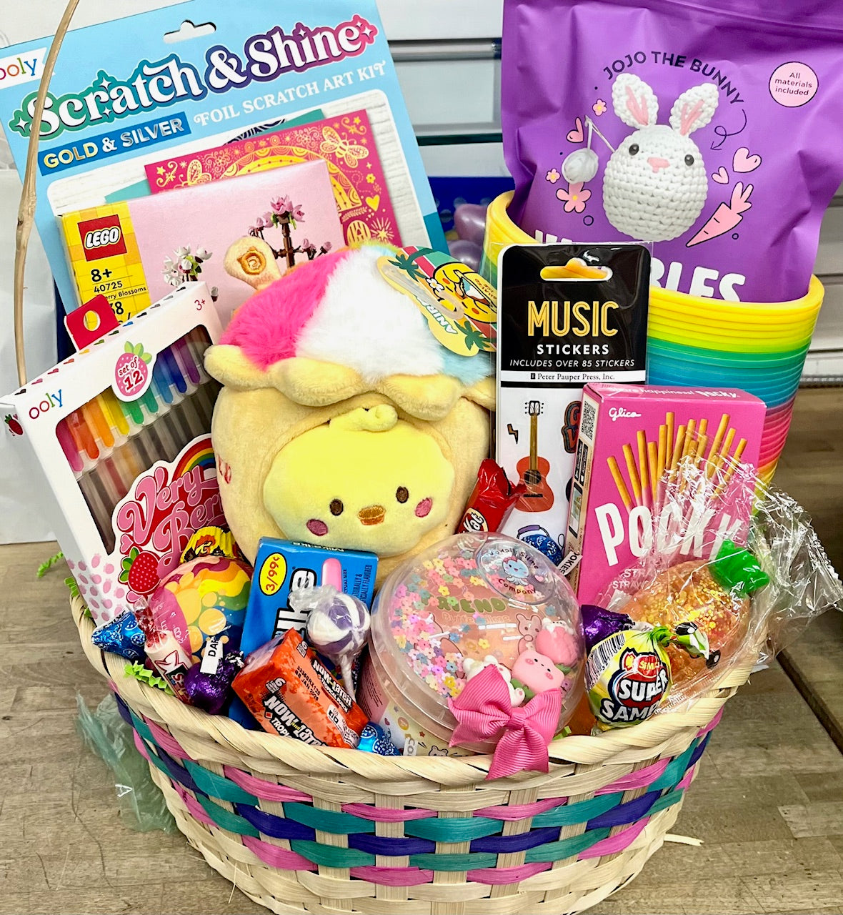 Easter Surprise - $50 - Click to enter details about your child before adding to cart! Pufferbellies Toys & Books