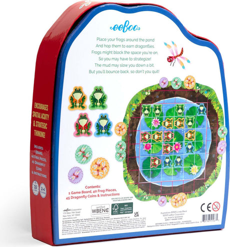 Frog Hopkins Shaped Game (shaped box game)